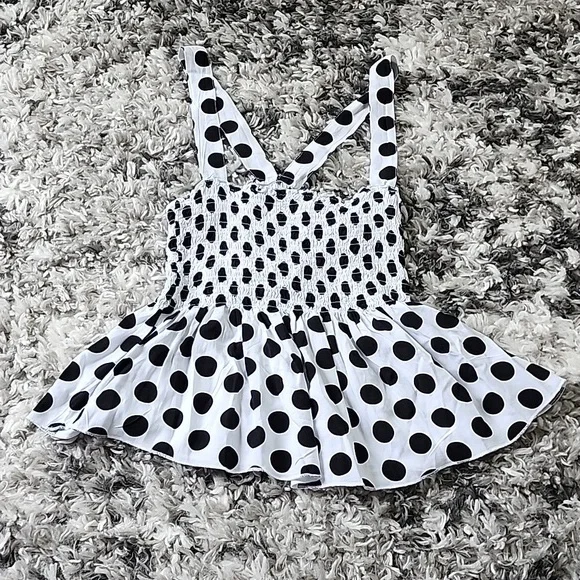 Forever 21  polka dot top - Picture 3 of 9